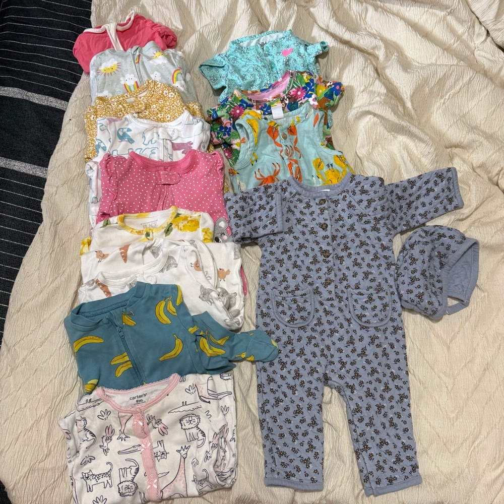 Baby Girl Clothes Bundle Lot